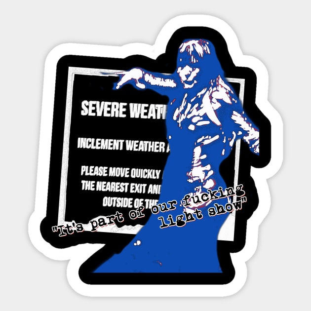 Severe Weather at Cruel World '23 Sticker by DiPEGO NOW ENTERTAiNMENT